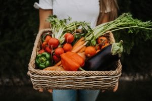 Holistic Nutrition | Julia Crozier | Woman Holding Vegetables